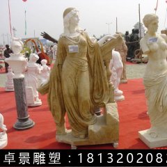 西方美女石雕，人物石雕