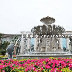 噴泉石雕，公園歐式噴泉石雕