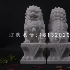 漢白玉北京獅，石獅子