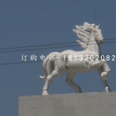 玻璃鋼馬雕塑，廣場(chǎng)動(dòng)物雕塑