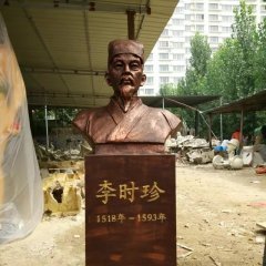 李時珍銅雕，古代醫(yī)學名人銅雕