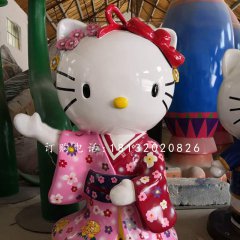 玻璃鋼hellokitty商場卡通雕塑