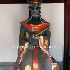 玻璃鋼龍王雕塑 寺廟神仙雕塑