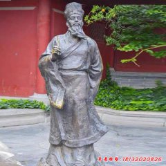 校園古代名人北宋文學(xué)家蘇軾銅雕